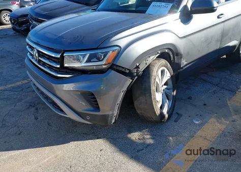 2021 Volkswagen Atlas 3.6L V6 Se W/Technology from USA, damaged, VIN 1V2JR2CA1MC556055